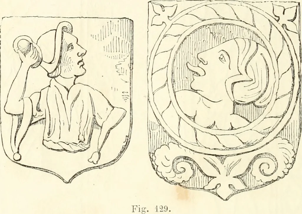 An illustration from Histoire de la caricature et du grotesque dans la littérature et dans l'art, 1875, leaf 225