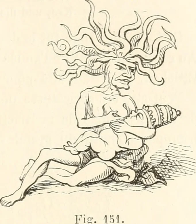 An illustration from Histoire de la caricature et du grotesque dans la littérature et dans l'art, 1875, leaf 272