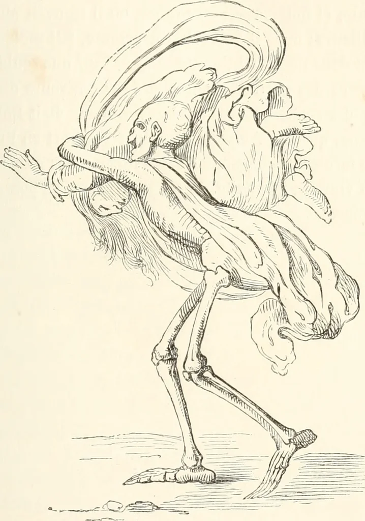 An illustration from Histoire de la caricature et du grotesque dans la littérature et dans l'art, 1875, leaf 320