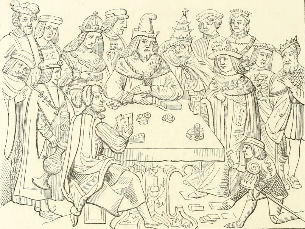 An illustration from Histoire de la caricature et du grotesque dans la littérature et dans l'art, 1875, leaf 357