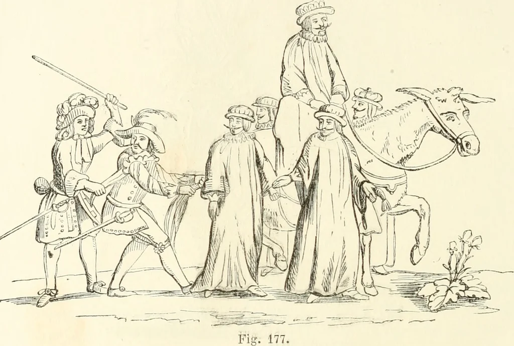An illustration from Histoire de la caricature et du grotesque dans la littérature et dans l'art, 1875, leaf 365