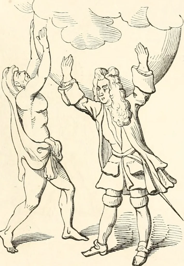 An illustration from Histoire de la caricature et du grotesque dans la littérature et dans l'art, 1875, leaf 420