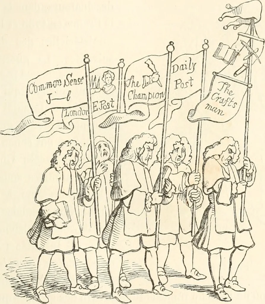 An illustration from Histoire de la caricature et du grotesque dans la littérature et dans l'art, 1875, leaf 428