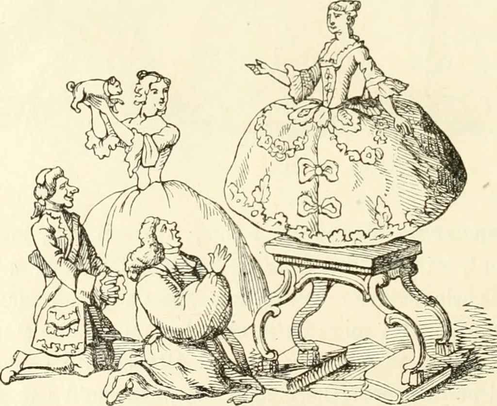 An illustration from Histoire de la caricature et du grotesque dans la littérature et dans l'art, 1875, leaf 431