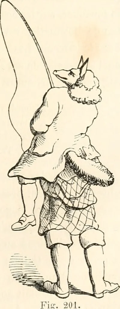 An illustration from Histoire de la caricature et du grotesque dans la littérature et dans l'art, 1875, leaf 432