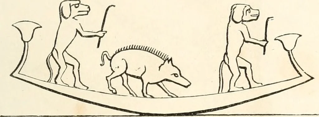 An illustration from Histoire de la caricature et du grotesque dans la littérature et dans l'art, 1875, leaf 44