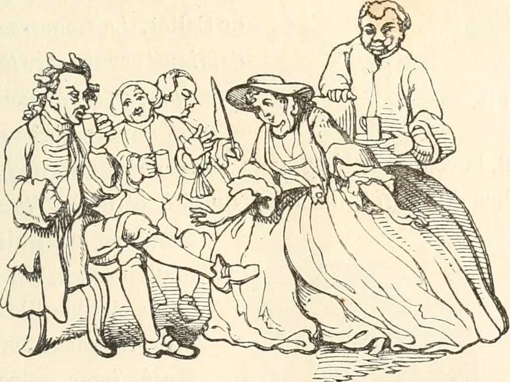 An illustration from Histoire de la caricature et du grotesque dans la littérature et dans l'art, 1875, leaf 440