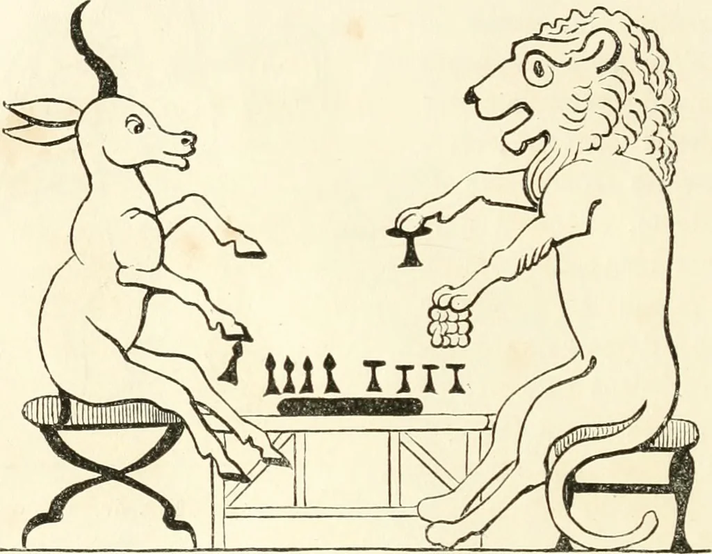 An illustration from Histoire de la caricature et du grotesque dans la littérature et dans l'art, 1875, leaf 47