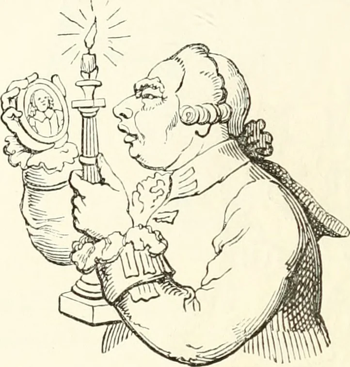 An illustration from Histoire de la caricature et du grotesque dans la littérature et dans l'art, 1875, leaf 471