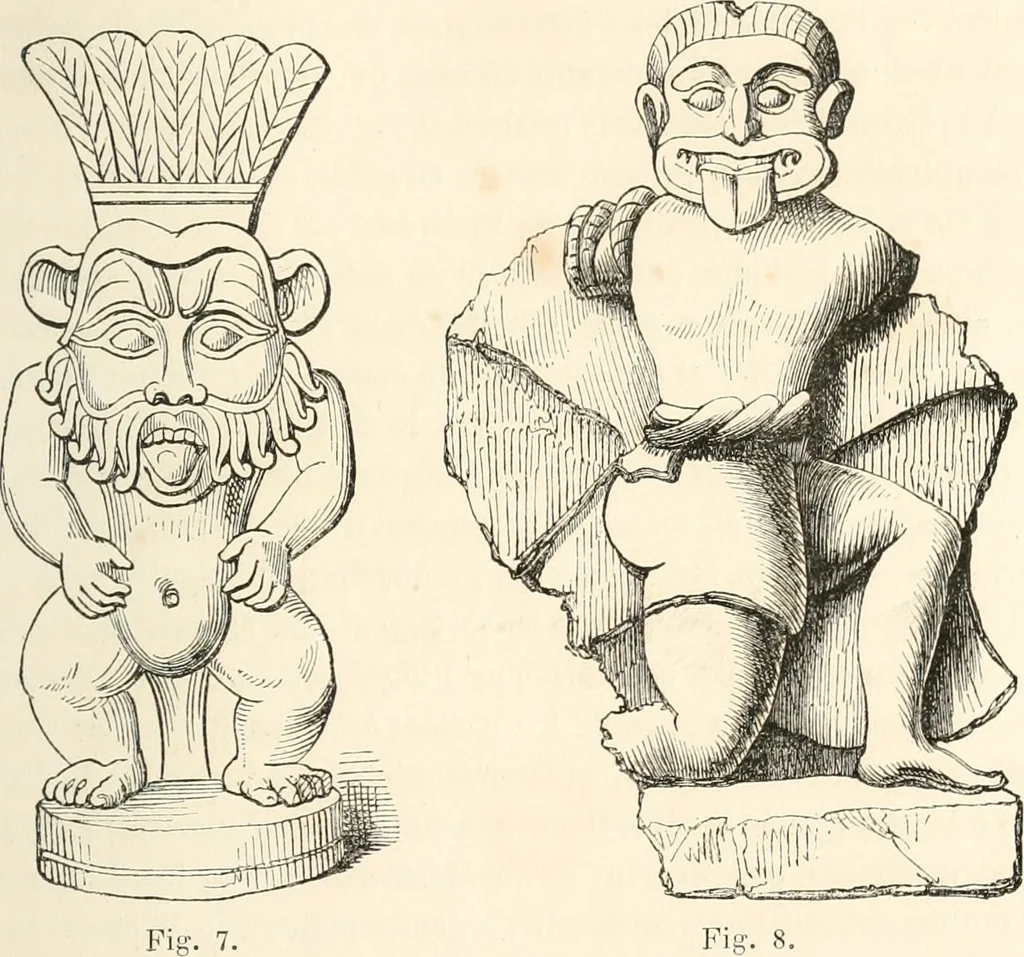An illustration from Histoire de la caricature et du grotesque dans la littérature et dans l'art, 1875, leaf 48