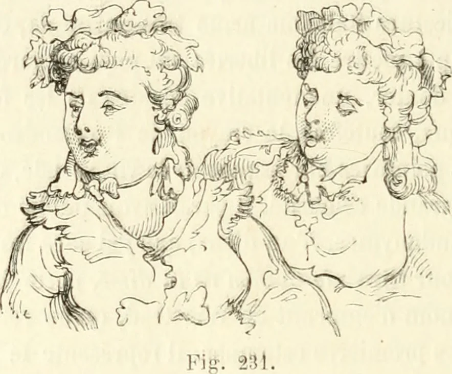 An illustration from Histoire de la caricature et du grotesque dans la littérature et dans l'art, 1875, leaf 481