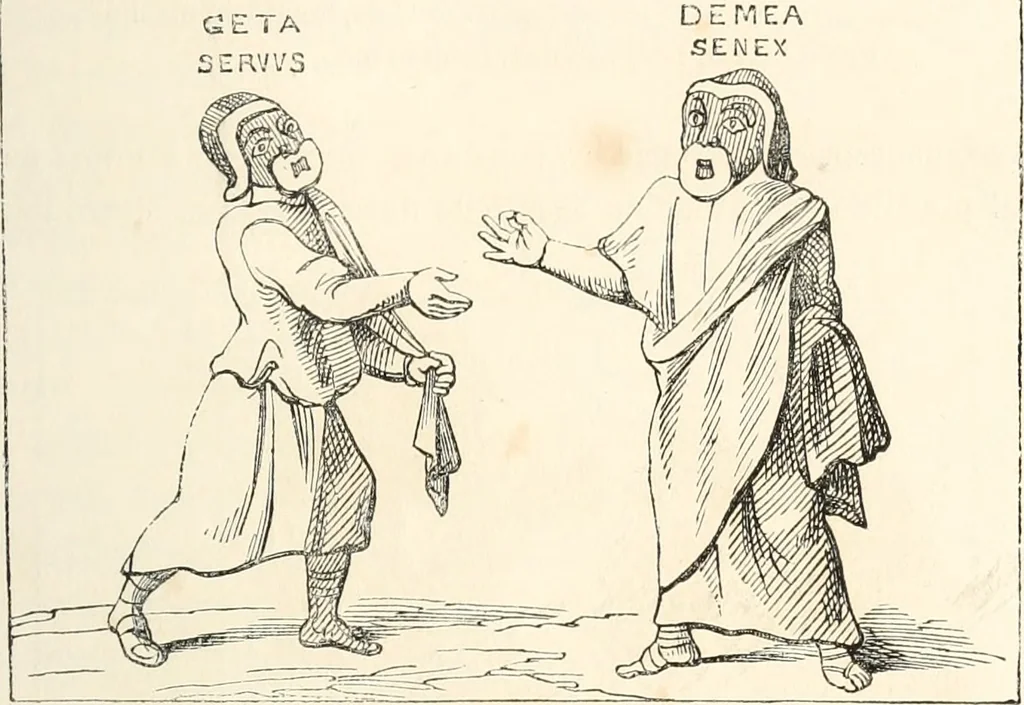 An illustration from Histoire de la caricature et du grotesque dans la littérature et dans l'art, 1875, leaf 64