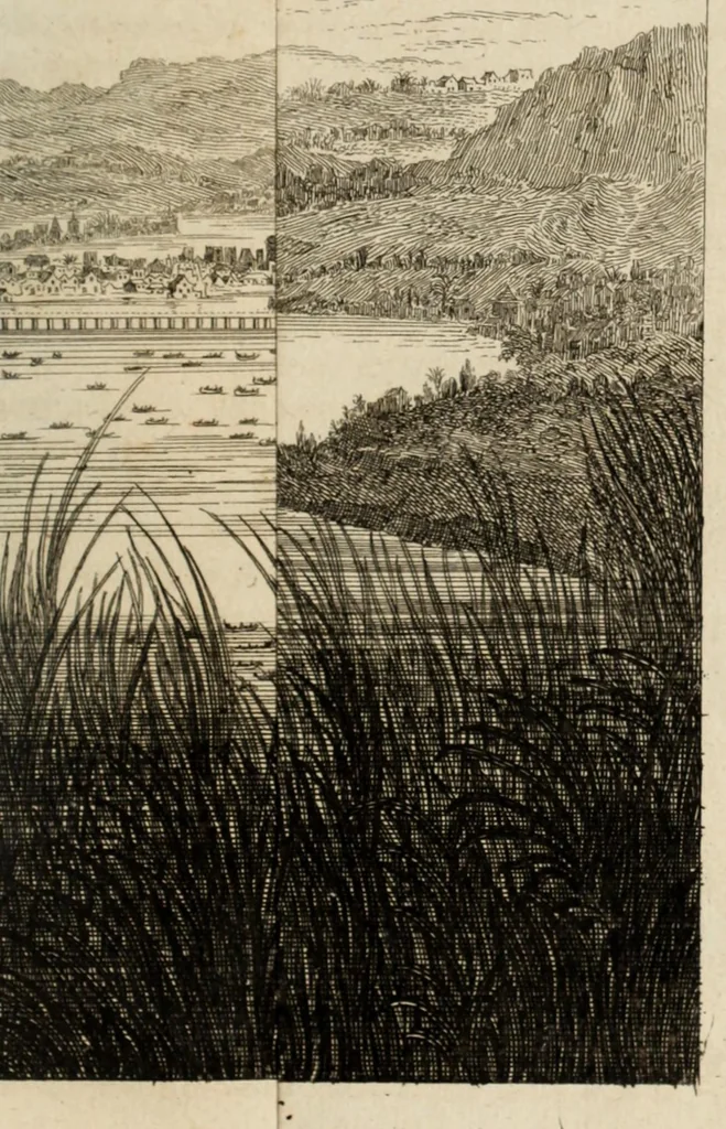 An illustration from Histoire de la conquête du Mexique, ou, de la Nouvelle Espagne, 1691, leaf 657