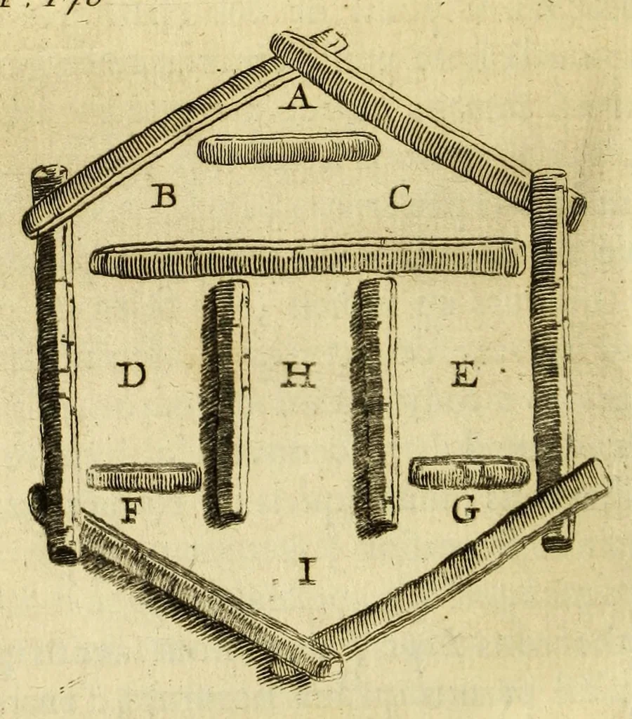 An illustration from Histoire de la Laponie, : sa description, l'origine, les moeurs, la maniere de vivre de ses habitans, leur religion, leur magie, & les choses rares du païs. Avec plusieurs additions & augmentations fort curieuses, qui jusques-icy n'ont pas esté imprimées., 1678, leaf 246