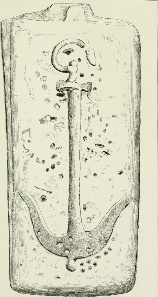An illustration from Histoire de la monnaie romaine. Traduite de l'allemand par le duc de Blacas, 1865, leaf 182