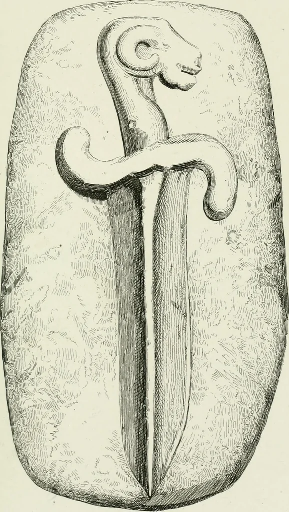 An illustration from Histoire de la monnaie romaine. Traduite de l'allemand par le duc de Blacas, 1865, leaf 184