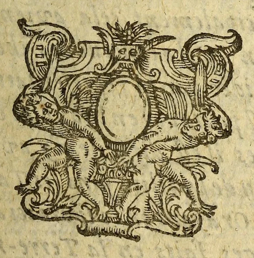 An illustration from Histoire de la Nouuelle France : contenat les navigations, dećouvertes, & habitations faites par les François és Indes Occidentales & Nouvelle-France ... : avec les tables & figures necessaires., 1618, leaf 279