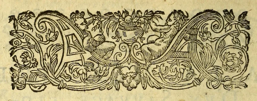 An illustration from Histoire de la Nouuelle France : contenat les navigations, dećouvertes, & habitations faites par les François és Indes Occidentales & Nouvelle-France ... : avec les tables & figures necessaires., 1618, leaf 58