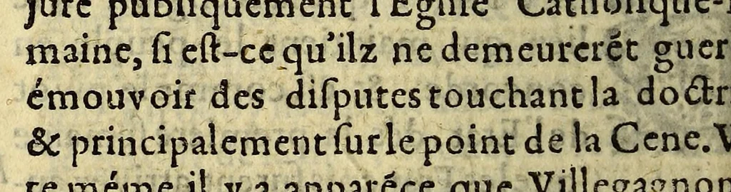 An illustration from Histoire de la Nouvelle France : contenat les navigations, découvertes, & habitations faites par les Fançois és Indes Occidentales & Nouvelle-France ... avec les tables & figures d'icelle., 1611, leaf 246