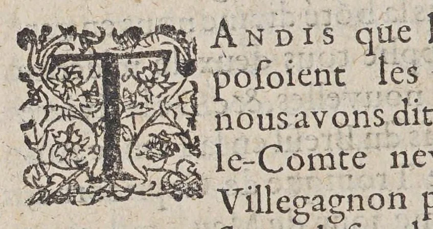 An illustration from Histoire de la Nouvelle France : contenant les navigations, découvertes, & habitations faites par les François és Indes Occidentes & Nouvelle-France souz l'avoeu & authorité de noz rois tres-chrétiens, & les diverses fortunes d'iceux en l'execution de ces choses, depuis cent ans jusques à hui. En quoy est comprise l'histoire morale, naturele, & geographique de la dite province: avec les tables & figures d'icelle., 1609, leaf 226