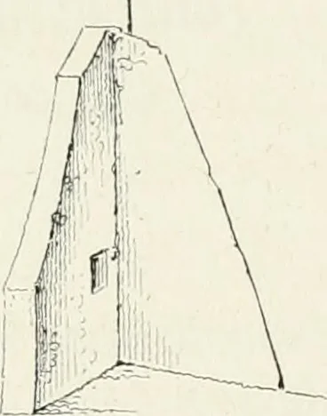 An illustration from Histoire de l'architecture sacrée du quatrième au dixième siècle dans les anciens évêchés de Genève, Lausanne et Sion, 1853, leaf 144