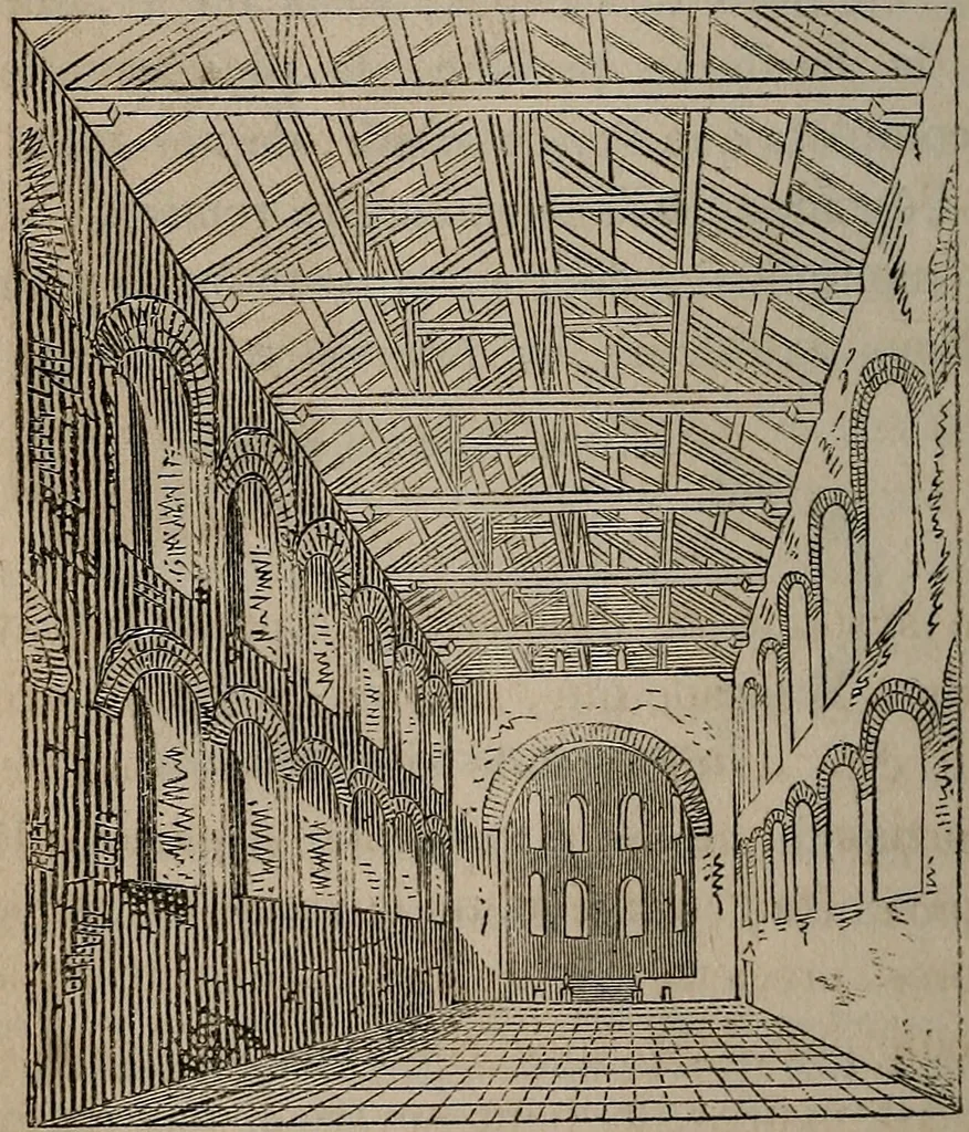 An illustration from Histoire de l'architecture en Belgique : depuis les temps les plus reculés jusqu'à l'époque actuelle, 1853, leaf 103