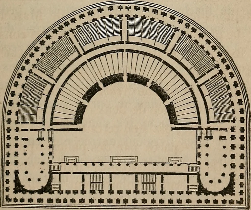 An illustration from Histoire de l'architecture en Belgique : depuis les temps les plus reculés jusqu'à l'époque actuelle, 1853, leaf 108