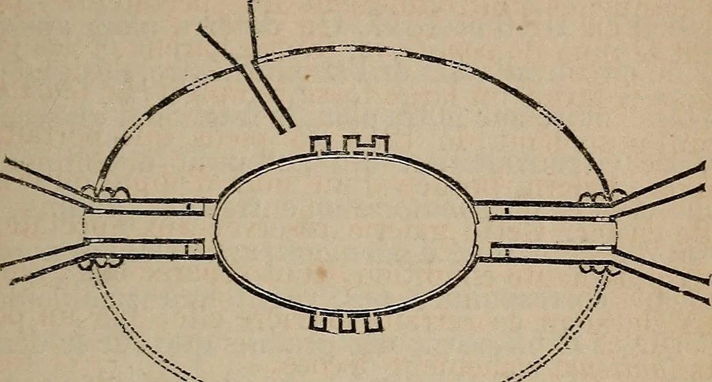 An illustration from Histoire de l'architecture en Belgique : depuis les temps les plus reculés jusqu'à l'époque actuelle, 1853, leaf 112