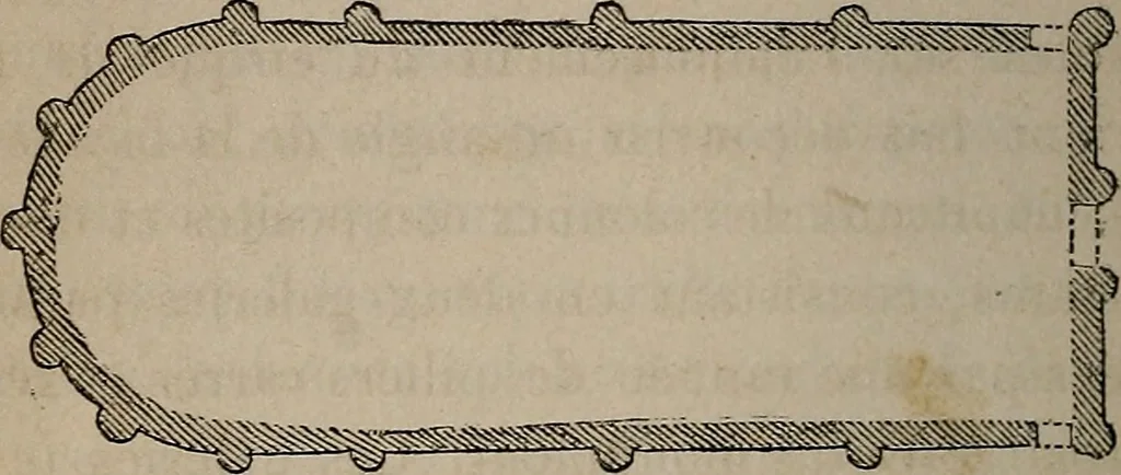 An illustration from Histoire de l'architecture en Belgique : depuis les temps les plus reculés jusqu'à l'époque actuelle, 1853, leaf 117