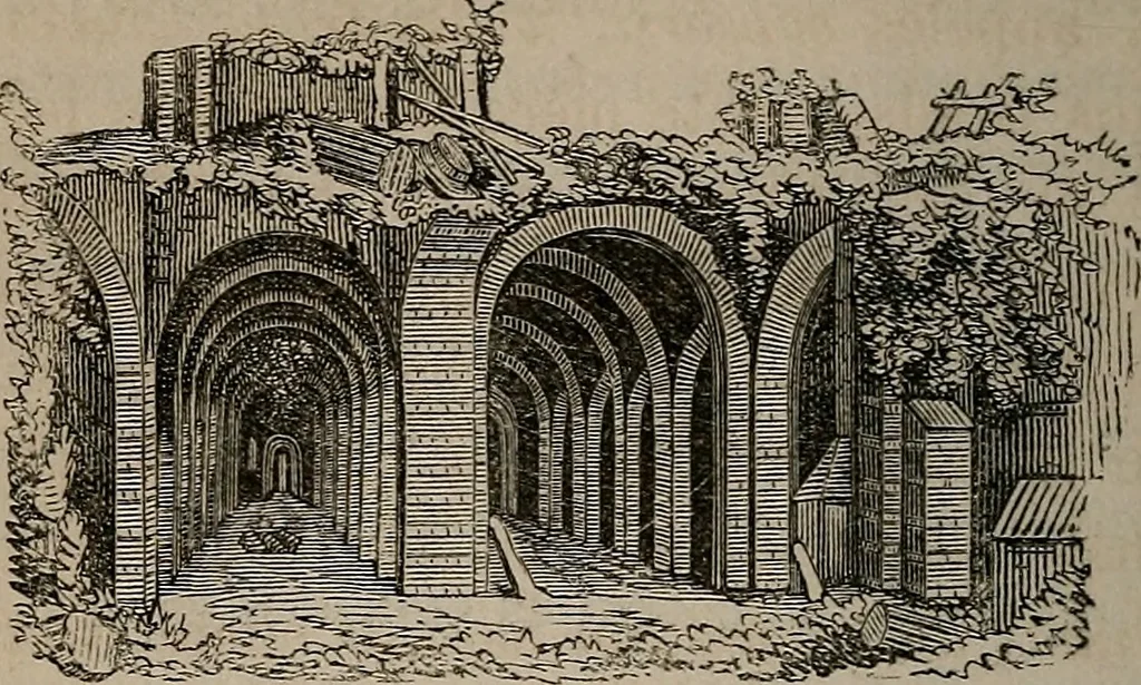 An illustration from Histoire de l'architecture en Belgique : depuis les temps les plus reculés jusqu'à l'époque actuelle, 1853, leaf 119