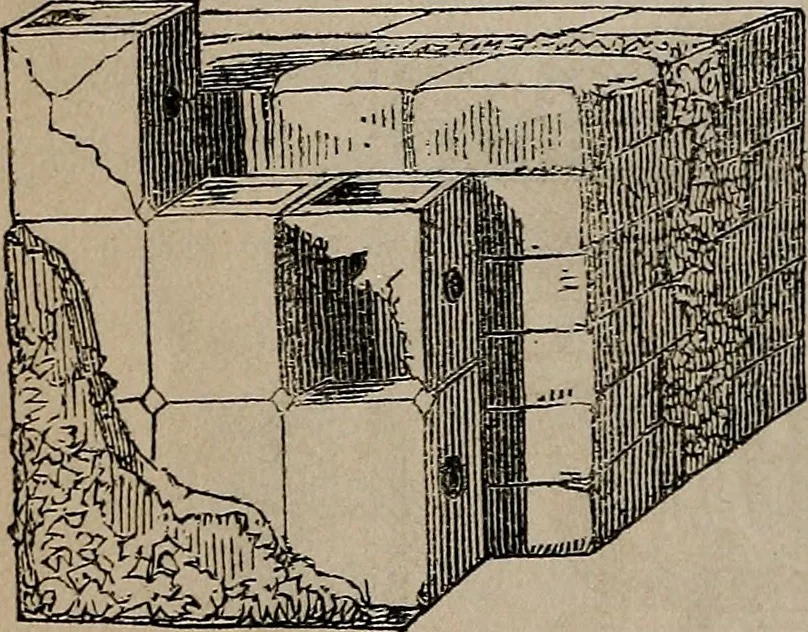An illustration from Histoire de l'architecture en Belgique : depuis les temps les plus reculés jusqu'à l'époque actuelle, 1853, leaf 125