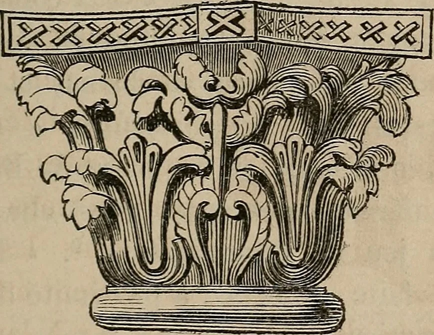 An illustration from Histoire de l'architecture en Belgique : depuis les temps les plus reculés jusqu'à l'époque actuelle, 1853, leaf 126