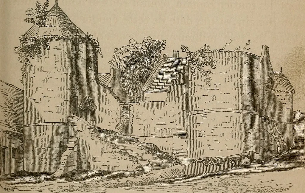 An illustration from Histoire de l'architecture en Belgique : depuis les temps les plus reculés jusqu'à l'époque actuelle, 1853, leaf 200
