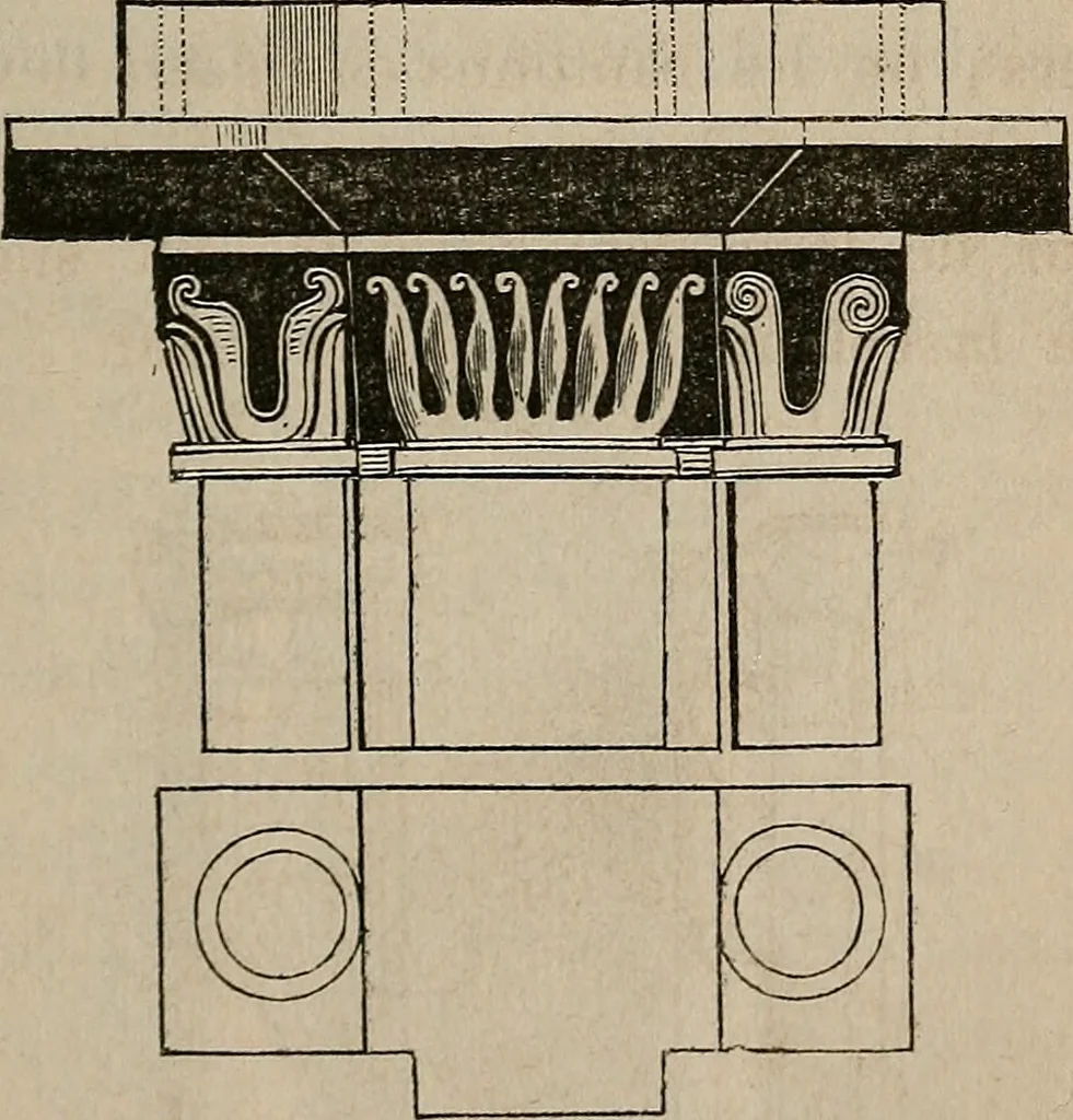 An illustration from Histoire de l'architecture en Belgique : depuis les temps les plus reculés jusqu'à l'époque actuelle, 1853, leaf 240