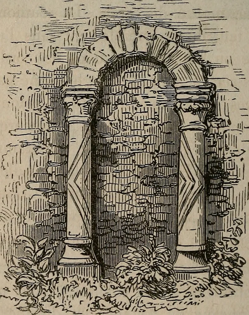 An illustration from Histoire de l'architecture en Belgique : depuis les temps les plus reculés jusqu'à l'époque actuelle, 1853, leaf 241