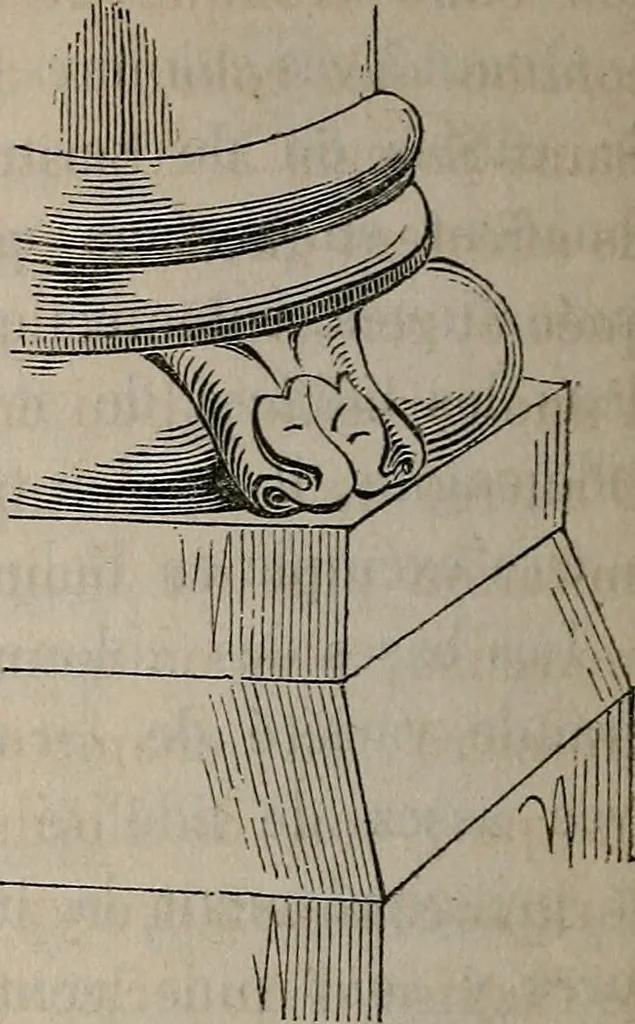 An illustration from Histoire de l'architecture en Belgique : depuis les temps les plus reculés jusqu'à l'époque actuelle, 1853, leaf 243