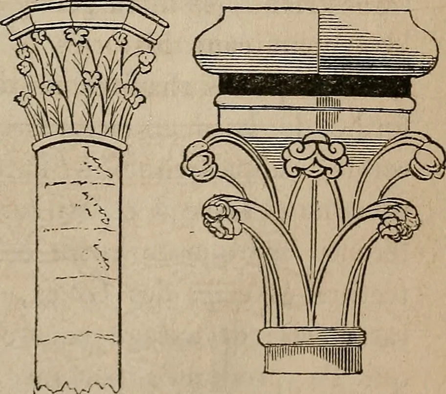 An illustration from Histoire de l'architecture en Belgique : depuis les temps les plus reculés jusqu'à l'époque actuelle, 1853, leaf 248