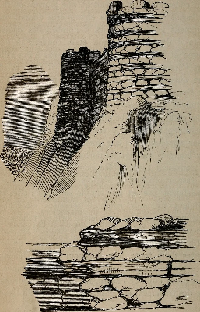 An illustration from Histoire de l'architecture en Belgique : depuis les temps les plus reculés jusqu'à l'époque actuelle, 1853, leaf 25