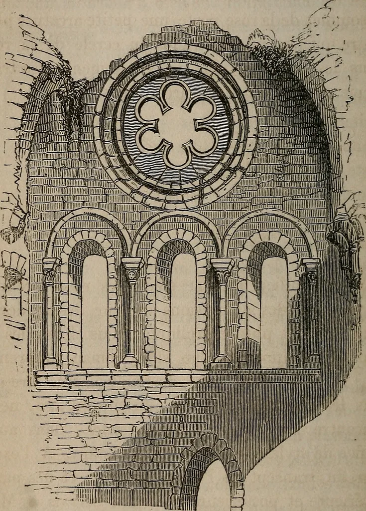 An illustration from Histoire de l'architecture en Belgique : depuis les temps les plus reculés jusqu'à l'époque actuelle, 1853, leaf 255
