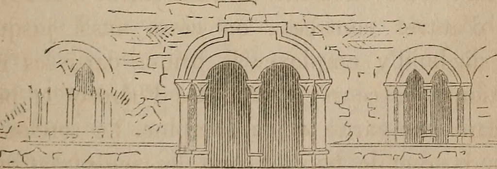 An illustration from Histoire de l'architecture en Belgique : depuis les temps les plus reculés jusqu'à l'époque actuelle, 1853, leaf 264