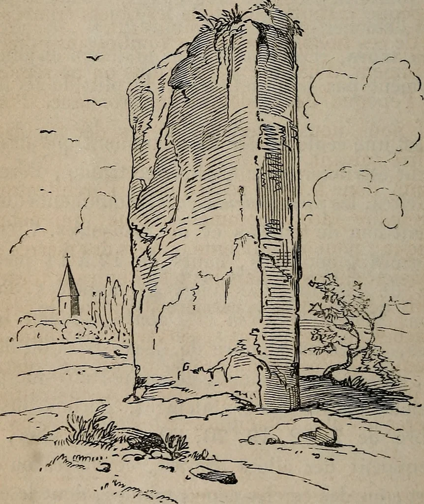 An illustration from Histoire de l'architecture en Belgique : depuis les temps les plus reculés jusqu'à l'époque actuelle, 1853, leaf 27