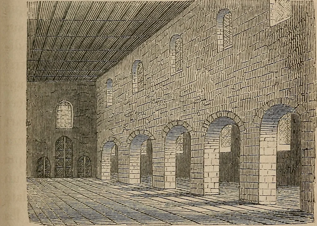 An illustration from Histoire de l'architecture en Belgique : depuis les temps les plus reculés jusqu'à l'époque actuelle, 1853, leaf 282