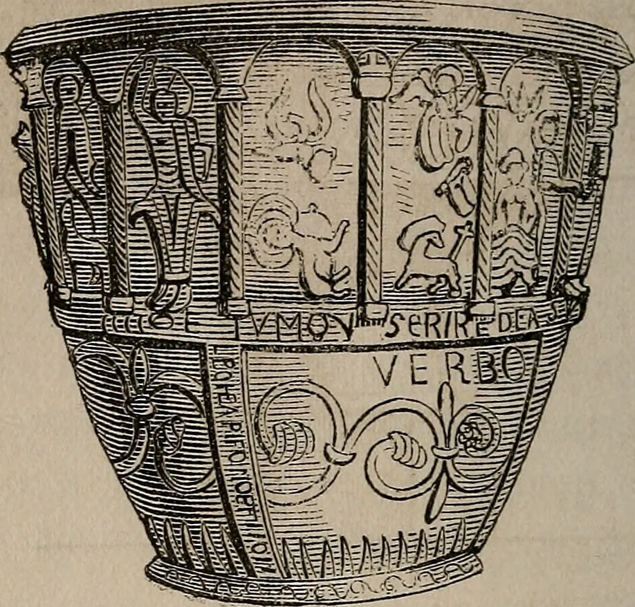 An illustration from Histoire de l'architecture en Belgique : depuis les temps les plus reculés jusqu'à l'époque actuelle, 1853, leaf 287