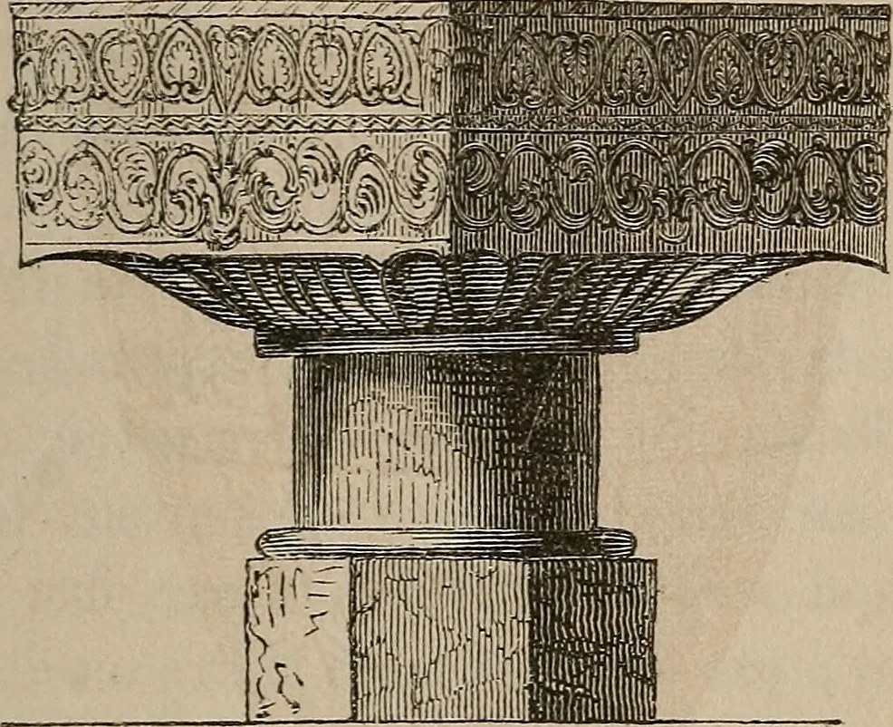 An illustration from Histoire de l'architecture en Belgique : depuis les temps les plus reculés jusqu'à l'époque actuelle, 1853, leaf 288