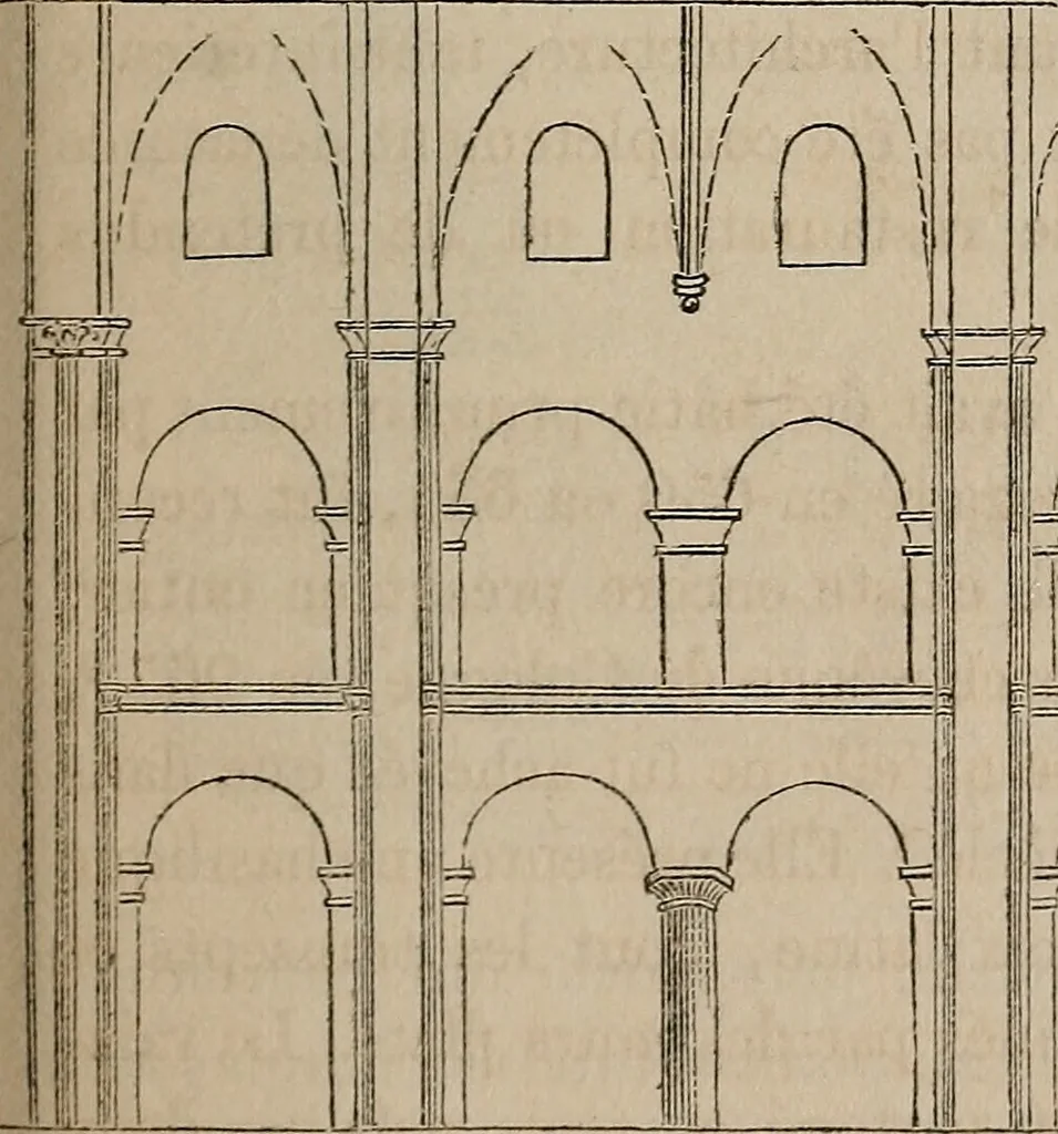 An illustration from Histoire de l'architecture en Belgique : depuis les temps les plus reculés jusqu'à l'époque actuelle, 1853, leaf 318