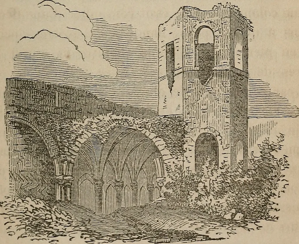 An illustration from Histoire de l'architecture en Belgique : depuis les temps les plus reculés jusqu'à l'époque actuelle, 1853, leaf 352
