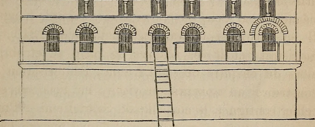 An illustration from Histoire de l'architecture en Belgique : depuis les temps les plus reculés jusqu'à l'époque actuelle, 1853, leaf 382