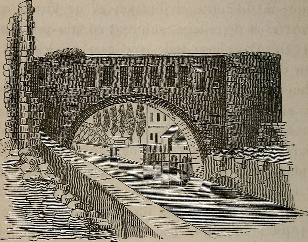 An illustration from Histoire de l'architecture en Belgique : depuis les temps les plus reculés jusqu'à l'époque actuelle, 1853, leaf 385