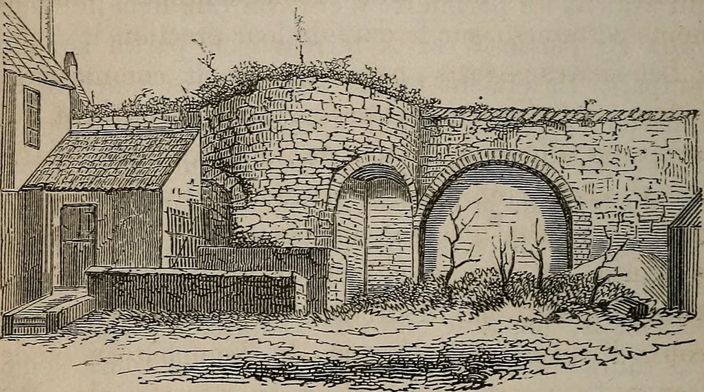 An illustration from Histoire de l'architecture en Belgique : depuis les temps les plus reculés jusqu'à l'époque actuelle, 1853, leaf 401