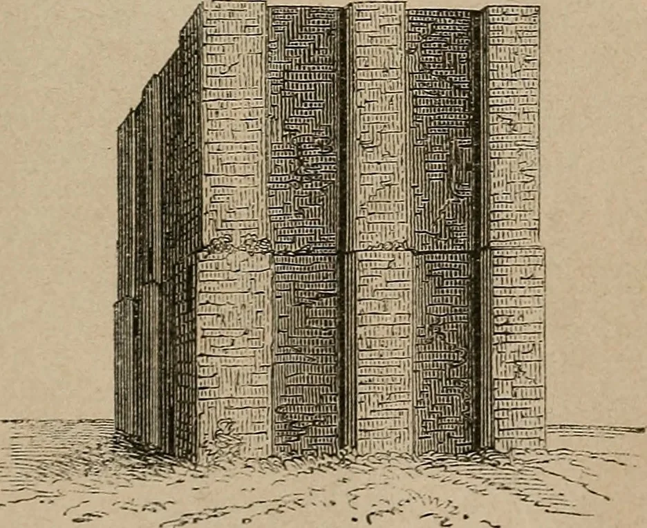 An illustration from Histoire de l'architecture en Belgique : depuis les temps les plus reculés jusqu'à l'époque actuelle, 1853, leaf 410